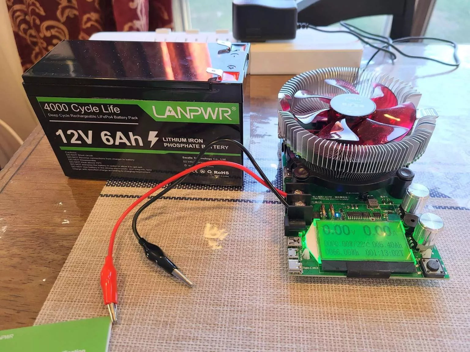 YouTube Channel Charger Harbor Review: 12V 6Ah LANpwr LiFePO4 Lithium Battery