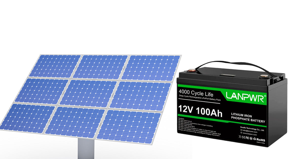 Why Choose LiFePO4, Not Lead-acid Batteries for Solar Power?