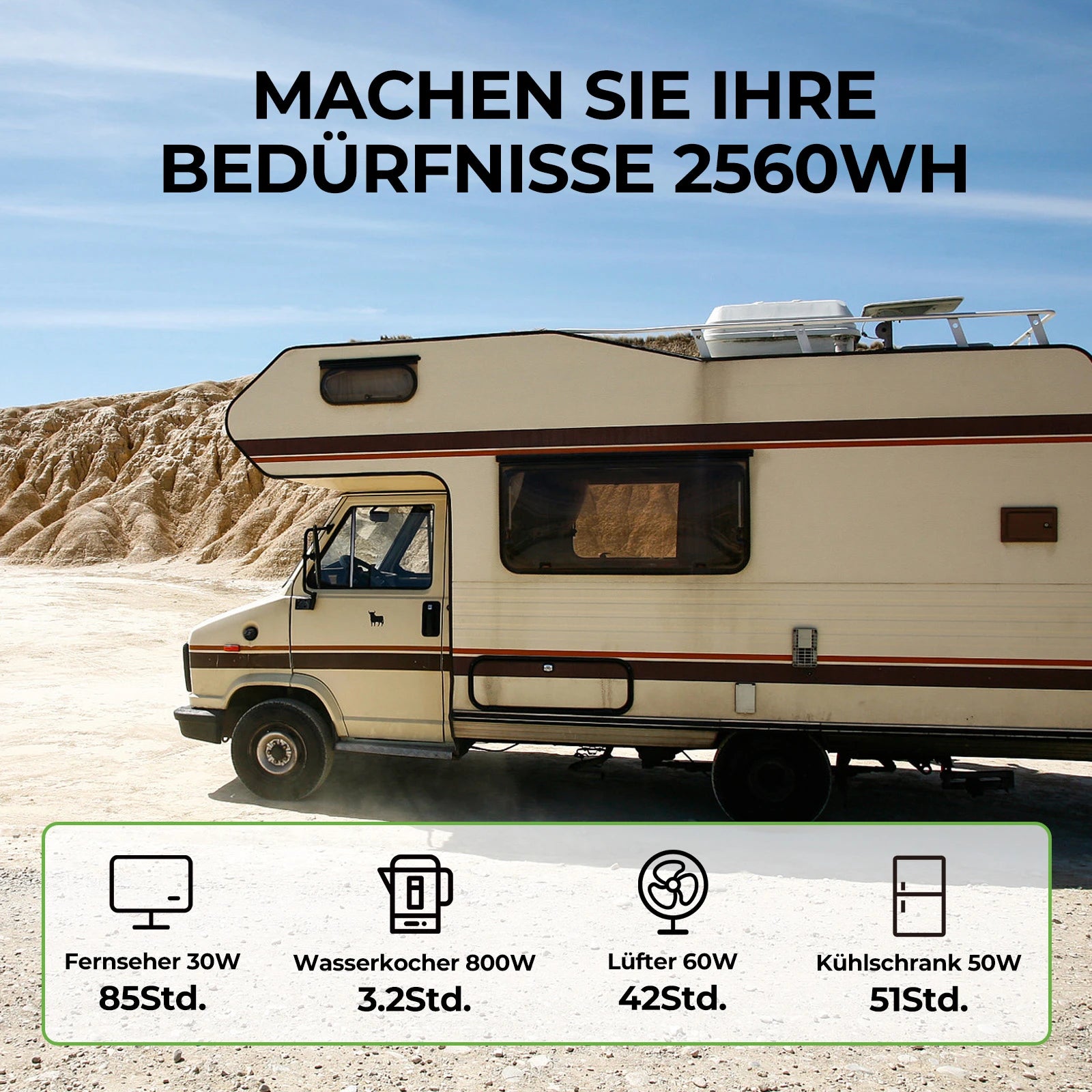 LANPWR 12V 200Ah Plus Bluetooth LiFePO4 Lithium Batterie